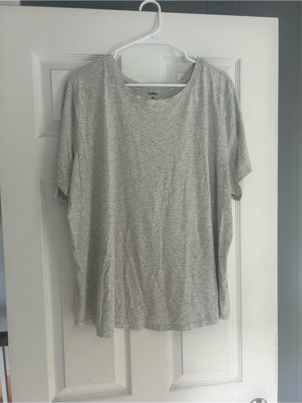 Sonoma Heather Gray Short Sleeve Crewneck Tee